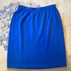 St. John Collection Light Blue Skirt